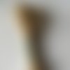 Fil à broder - équivalent n° dmc 3782 gingembre - écheveau de coton mouliné pour broderie - 8 m - 6 brins