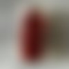 Lot de 1 g de perles de rocaille rondes en verre gütermann rocailles - 2,7 mm (9/o) - rouge grenat (n°4500)