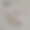 Mini bouton rond en plastique - 9 mm - blanc