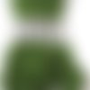 Fil à broder - équivalent n° dmc 3345 vert menthe - écheveau de coton mouliné pour broderie - 8 m - 6 brins