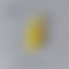 Cabochon strass demi-perle ovale à coller - 6 x 4 mm - jaune