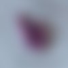 Cabochon strass demi-perle ovale à coller - 6 x 4 mm - violet