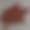 Perle ronde en jaspe rouge naturel - grade a - 6 mm