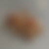 Perle ronde en aventurine orange naturelle - grade a - 6 mm