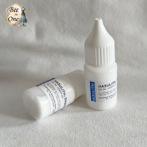 Flacon de colle hasulith dispersion 10 ml - colle tous textiles et matériaux