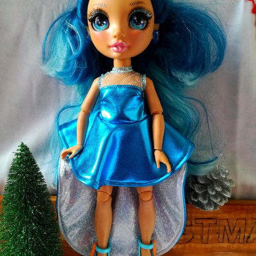 Acheter Garde-robe de maison de poupée, accessoires de poupée, vêtements,  robes, couronnes, collier, chaussures pour Barbie fille, cadeau de  princesse