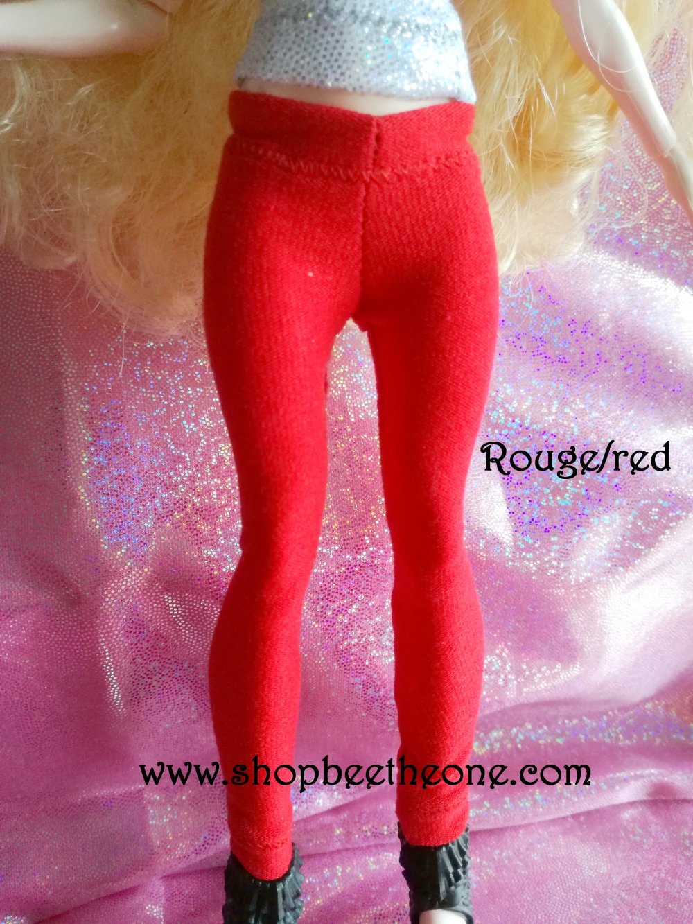 Pantalon collant leggings long imprimé holographique pour poupées Rain –  Bee the One