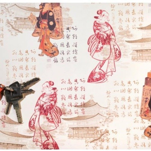 Papier costume oriental - feuille format: 70 x 100cm