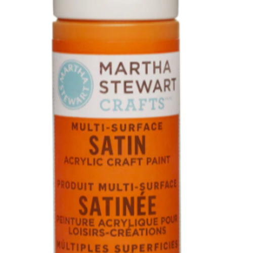 Peinture acrylique multisurface orange marmelade - martha stewart