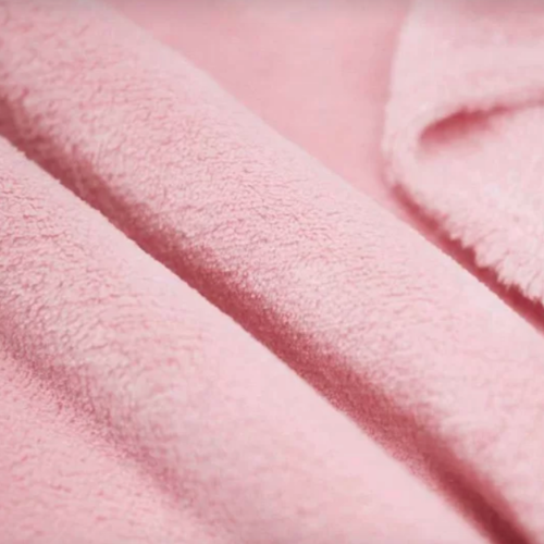 Tissu polaire rose nude (150x50cm)