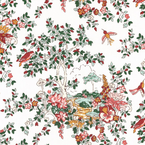 Tissu liberty tana lawn miniature wonderland – c – demi mètre