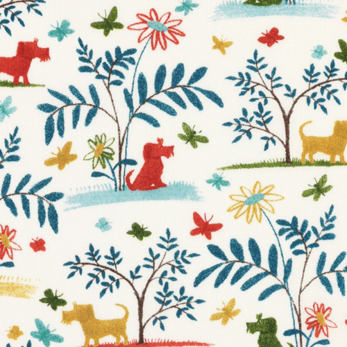 Liberty tana lawn plum dog c - 136x25cm