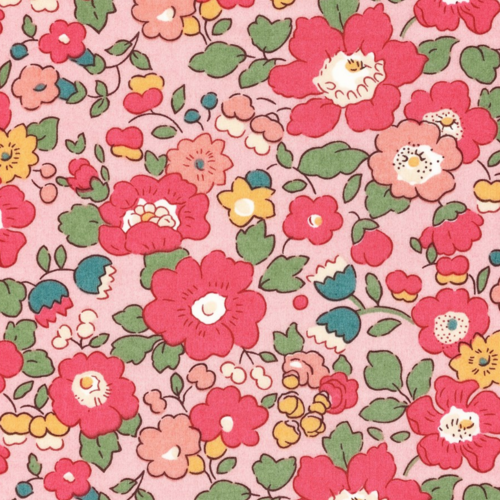 Liberty tana lawn betsy meadow pêche - 136x25cm