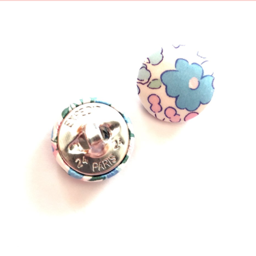 Bouton tissu liberty exclusif betsy bermuda vendu à l'unité