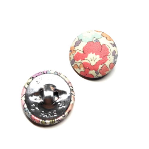 Bouton liberty michelle pêche vendu à l'unité