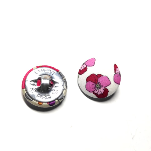 Bouton liberty ros rose blanc vendu à l'unité