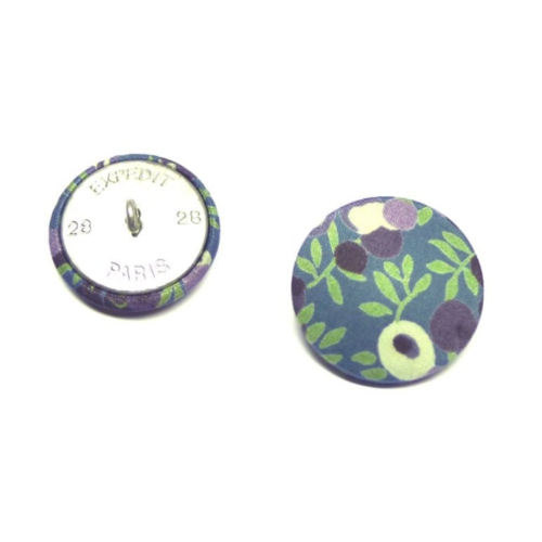 Bouton liberty wiltshire prune japon vendu à l'unité