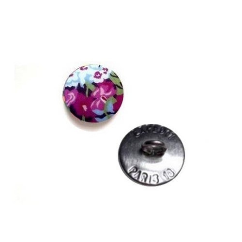 Bouton liberty thorpe  b violet  vendu à l'unité