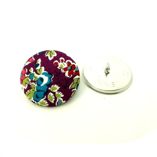 Bouton liberty tatum n plum vendu à l'unité