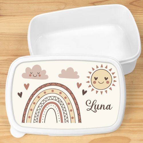 Boîte à goûter personnalisée -