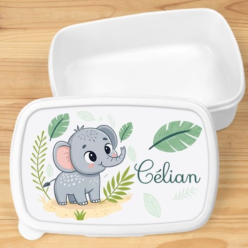 Boîte à goûter personnalisée