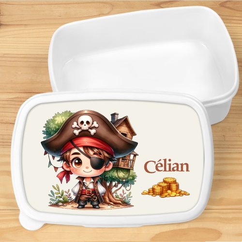 Boîte à goûter personnalisée