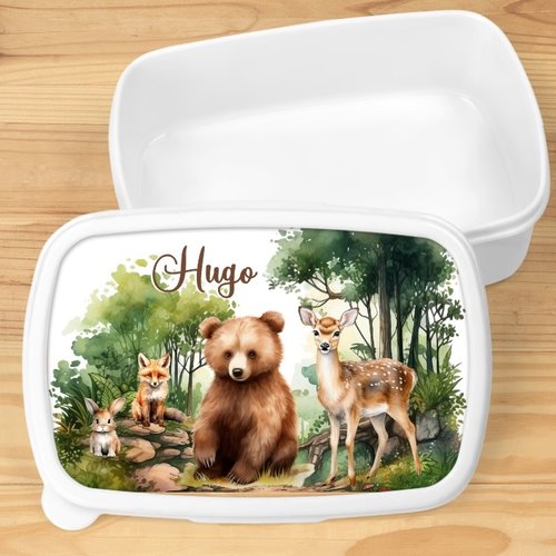 Boîte à goûter personnalisée