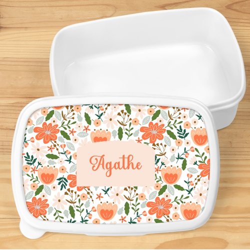Boîte à goûter personnalisée