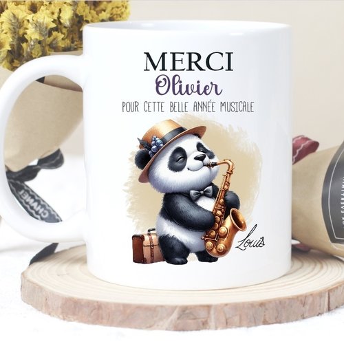 Mug personnalisé pour prof de musique