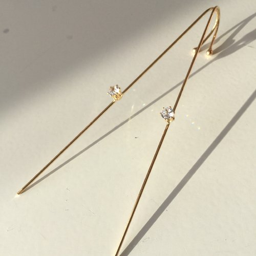 Boucles d'oreilles à crochets