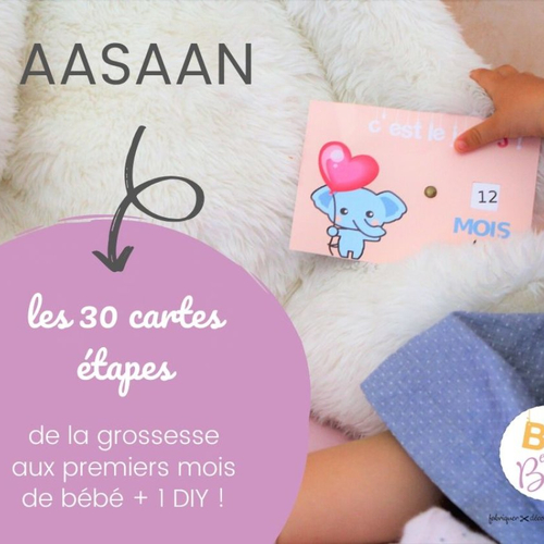 Cartes Etapes Bebe Cartes Souvenirs Premieres Fois Premiers Mois Un Grand Marche
