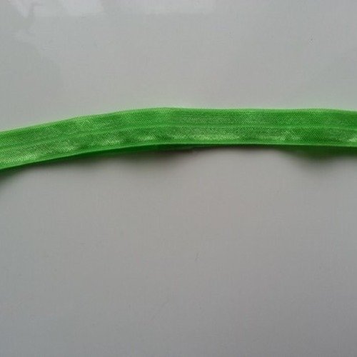 Bandeau cheveux  elastique extensible  de couleur vert 