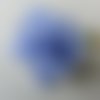 Rose artificielle  en tissu bleu ciel 70mm