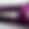 Un mètre de ruban polyester violet reflets mauve   40mm