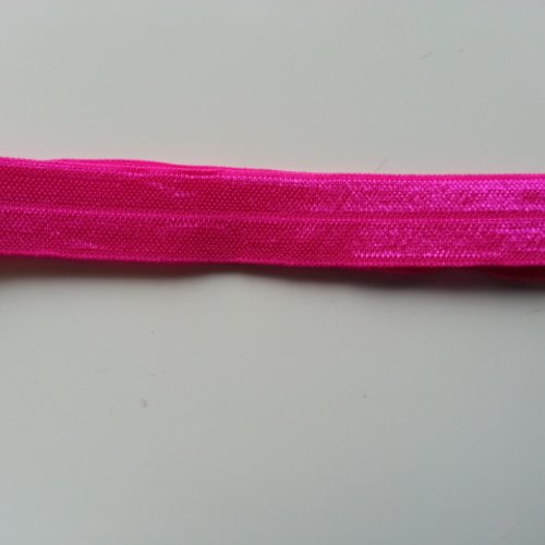 Bandeau cheveux  elastique extensible  de couleur rose