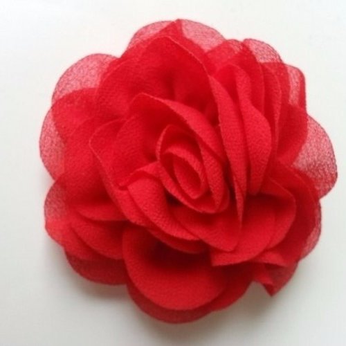 Fleur rouge 70mm