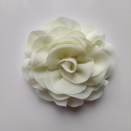 Fleur ivoire  70mm