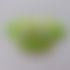 Hibou chouette en feutrine autocollant vert