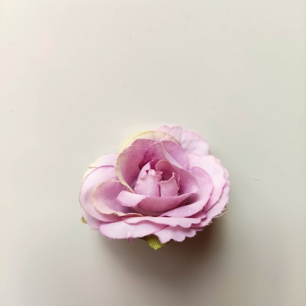 Fleur en tissu 40mm mauve clair - Un grand marché