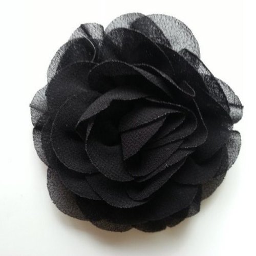 Fleur noir  70mm