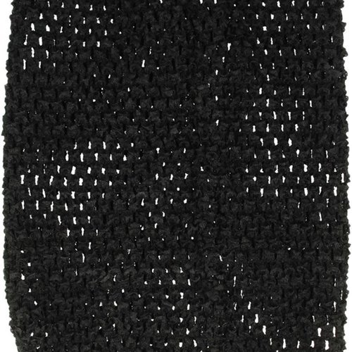 20 cm * 23 cm  bustier tube crochet de couleur noir