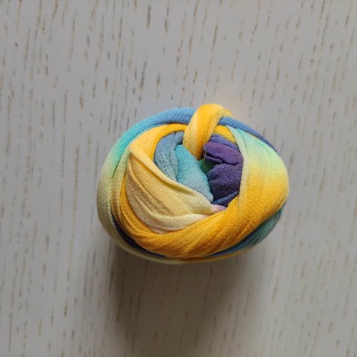 N001015 collant nylon triple couleur pour la création de fleurs, papillons, raquettes dragées