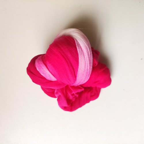 N001015 collant nylon triple couleur pour la création de fleurs, papillons, raquettes dragées