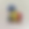 Cabochon en resine plat titi et grominet  38*50mm