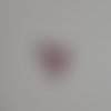 Ecusson, patch a coudre coeur  rose et gris 3,5*4 cm