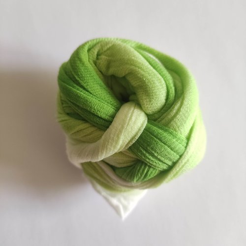 N001028 collant nylon triple couleur pour la création de fleurs, papillons, raquettes dragées