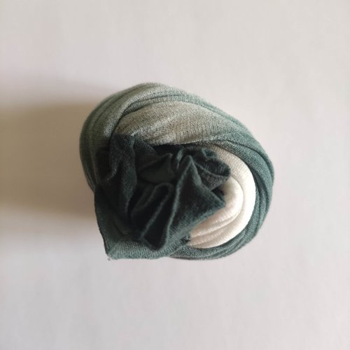 N001029 collant nylon triple couleur pour la création de fleurs, papillons, raquettes dragées