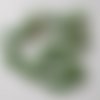 Lot de 6 doubles feuilles arificielles vertes