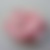 Fleur en satin de soie 50mm rose pâle