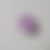 Fleur en mousseline 40mm mauve
